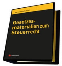 Abbildung von: Gesetzesmaterialien zum Steuerrecht - LexisNexis ARD ORAC