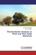 Cover: Thermoelastic Analysis in Thick and Thin Solid Materials - LAP Lambert Academic Publishing