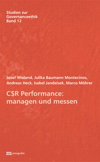 Enlarge image Cover: CSR Performance: managen und messen - Metropolis