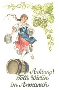 Cover: Achtung! Tolle Wirtin im Anmarsch - epubli