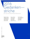 Cover: 2016 Gedankenstriche - Stiftung Kleist-Museum
