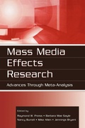 Cover: Mass Media Effects Research - Routledge