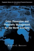 Cover: Crisis Prevention and Prosperity Management for the World Economy - Brookings Institution