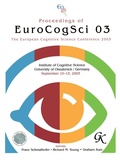 Cover: Proceedings of Eurocogsci 03 - Routledge