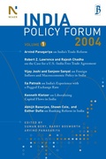 Cover: The India Policy Forum 2004 - Brookings Institution