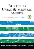 Cover: Redefining Urban and Suburban America - Brookings Institution