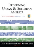 Cover: Redefining Urban and Suburban America - Brookings Institution