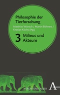 Abbildung von: Philosophie der Tierforschung - Karl Alber Verlag