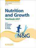 Cover: Nutrition and Growth - S. Karger