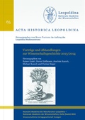 Cover: Vortr&auml;ge und Abhandlungen zur Wissenschaftsgeschichte 2013/2014 - Wissenschaftliche Verlagsgesellschaft