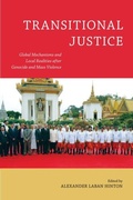 Cover: Transitional Justice - Rutgers University Press