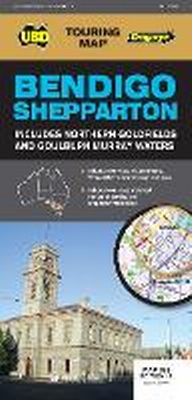 Abbildung von: Bendigo Shepparton Map 383 15th ed - UBD Gregory's