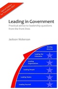 Cover: Leading in Government - Olin Business School/Jackson Nickerson