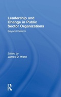Cover: Leadership and Change in Public Sector Organizations - Routledge