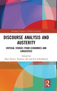Enlarge image Cover: Discourse Analysis and Austerity - Routledge