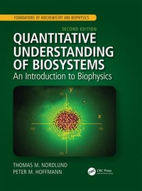 Enlarge image Cover: Quantitative Understanding of Biosystems - CRC Press
