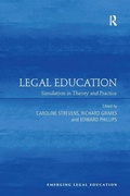 Cover: Legal Education - Routledge