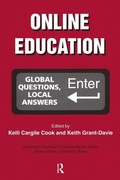 Cover: Online Education - Routledge