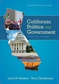 Cover: California Politics and Government : A Practical Approach - CENGAGE Learning Custom Publishing