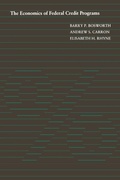 Cover: The Economics of Federal Credit Programs - Brookings Institution