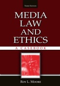 Cover: Media Law and Ethics - Routledge