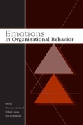 Cover: Emotions in Organizational Behavior - Psychology Press