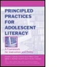 Cover: Principled Practices for Adolescent Literacy - Routledge