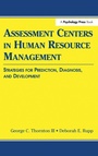 Cover: Assessment Centers in Human Resource Management - Psychology Press
