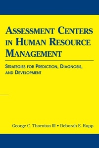 Enlarge image Cover: Assessment Centers in Human Resource Management - Psychology Press