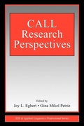 Cover: CALL Research Perspectives - Routledge