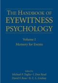 Cover: The Handbook of Eyewitness Psychology: Volume I - Psychology Press