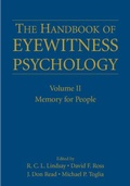 Cover: The Handbook of Eyewitness Psychology: Volume II - Psychology Press