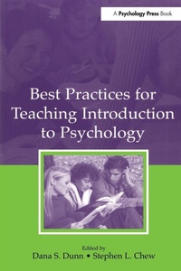 Enlarge image Cover: Best Practices for Teaching Introduction to Psychology - Psychology Press