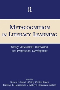 Enlarge image Cover: Metacognition in Literacy Learning - Routledge