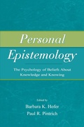 Cover: Personal Epistemology - Routledge