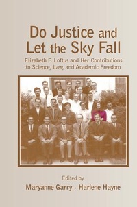 Enlarge image Cover: Do Justice and Let the Sky Fall - Psychology Press Ltd