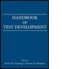 Cover: Handbook of Test Development - Lawrence Erlbaum Associates Inc