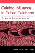 Cover: Gaining Influence in Public Relations - Routledge