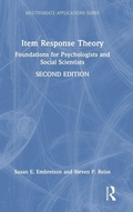 Cover: Item Response Theory - Routledge
