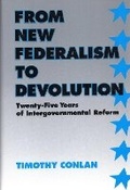 Cover: From New Federalism to Devolution - Brookings Institution