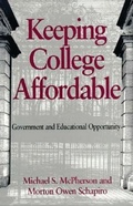 Cover: Keeping College Affordable - Brookings Institution