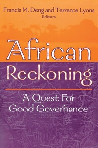 Enlarge image Cover: African Reckoning - Brookings Institution