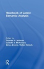 Cover: Handbook of Latent Semantic Analysis - Psychology Press