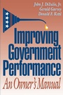 Cover: Improving Government Performance - Brookings Institution