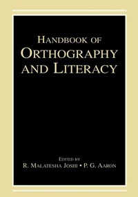 Enlarge image Cover: Handbook of Orthography and Literacy - Routledge