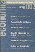 Cover: Economia: Spring 2002 - Brookings Institution