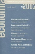 Cover: Economia: Fall 2002 - Brookings Institution