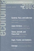 Cover: Economia: Fall 2003 - Brookings Institution