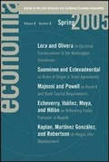 Cover: Economia: Spring 2005 - Brookings Institution