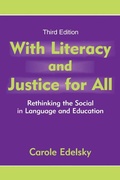 Cover: With Literacy and Justice for All - Routledge